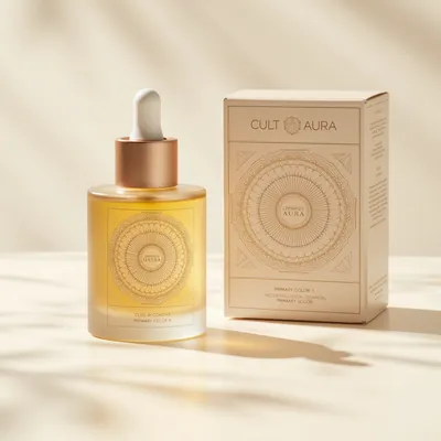 AI-Generated packaging for Dropper bottle