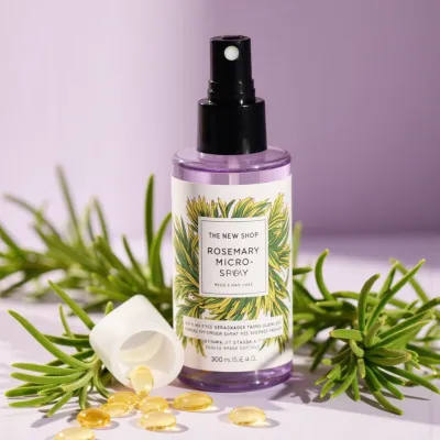AI-Generated packaging for Mist spray bottle in the Haircare Products industry