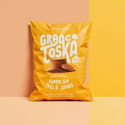 AI-Generated packaging for Plastic mailing bag