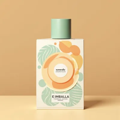 AI-Generated packaging for Perfume bottle