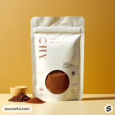 AI-Generated packaging for Food pouch in the Gourmet and Specialty Foods industry