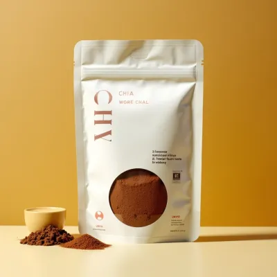 AI-Generated packaging for Food pouch in the Gourmet and Specialty Foods industry