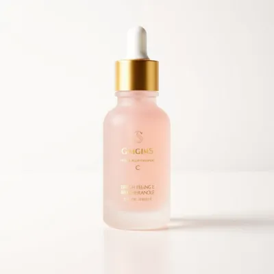 AI-Generated Dropper bottle packaging for Beauty and Personal Care