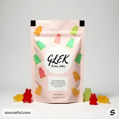 AI-Generated packaging for Food pouch in the Health and Wellness industry