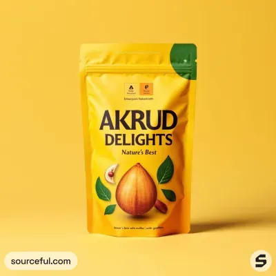 AI-Generated packaging for Food pouch in the Food and Snacks industry