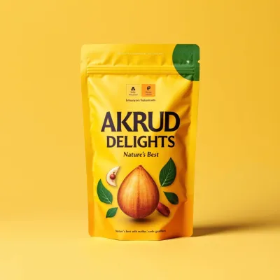 AI-Generated packaging for Food pouch