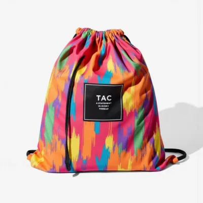 AI-Generated packaging for Drawstring bag