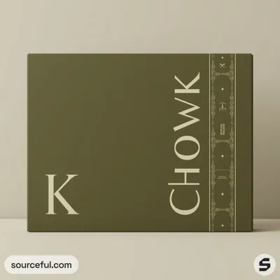 AI-Generated packaging for Mailer box in the Fashion and Accessories industry