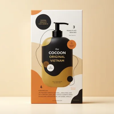 AI-Generated packaging for Pump bottle