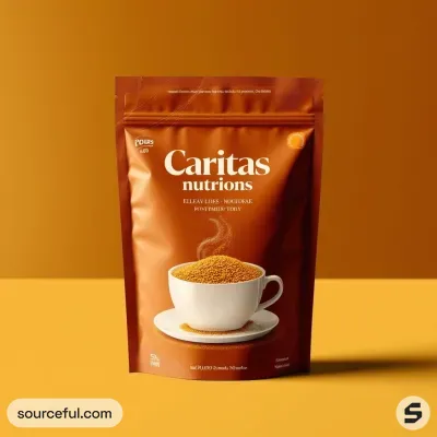 AI-Generated packaging for Food pouch in the Food and Snacks industry