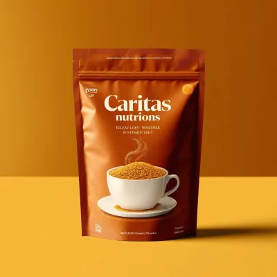 AI-Generated packaging for Food pouch in the Food and Snacks industry