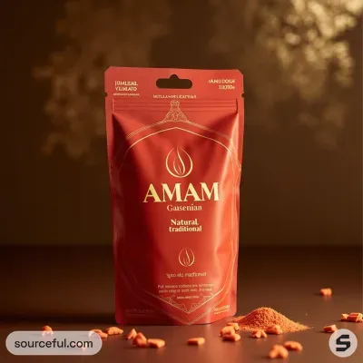 AI-Generated packaging for Food pouch in the Food and Snacks industry