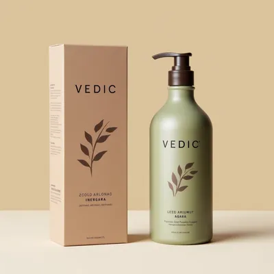 AI-Generated packaging for Pump bottle