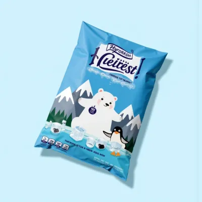 AI-Generated packaging for Plastic mailing bag in the Alcoholic Beverages industry