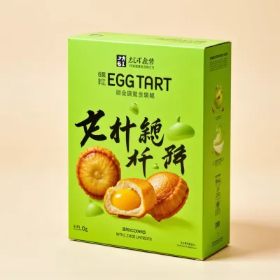 AI-Generated luxury carton box packaging