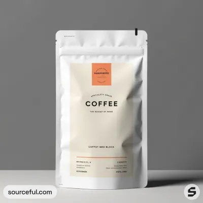 AI-Generated packaging for Food pouch in the Packaged Foods industry