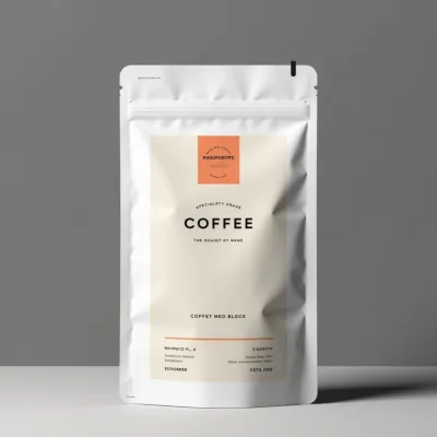 AI-Generated packaging for Food pouch in the Packaged Foods industry