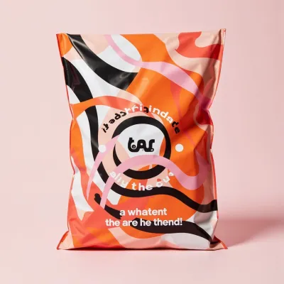 AI-Generated packaging for Plastic mailing bag