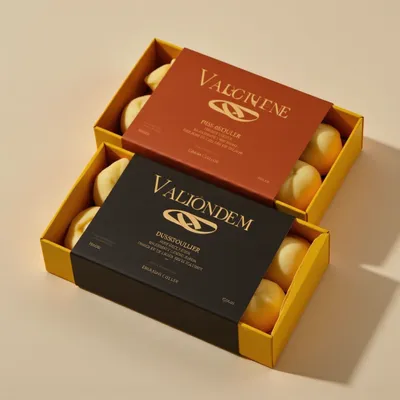 AI-Generated black carton box packaging