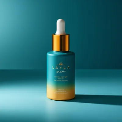 AI-Generated packaging for Dropper bottle