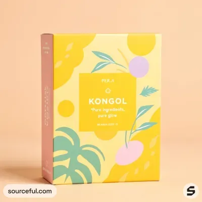 AI-Generated packaging for Mailer box in the Beauty and Personal Care industry