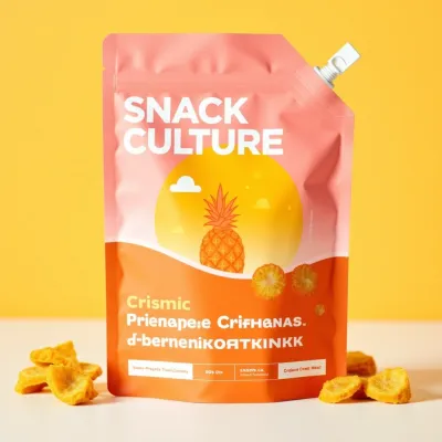 AI-Generated packaging for Food pouch