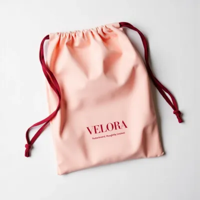 AI-Generated packaging for Drawstring bag
