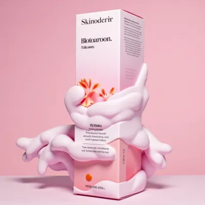 AI-Generated packaging for Carton box in the Beauty and Personal Care industry