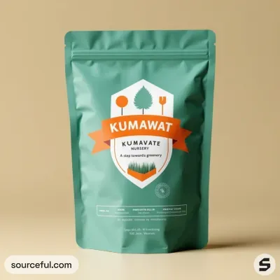 AI-Generated packaging for Food pouch in the Garden and Outdoor Living industry