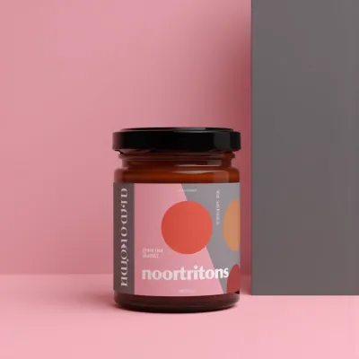 AI-Generated packaging for Food glass jar