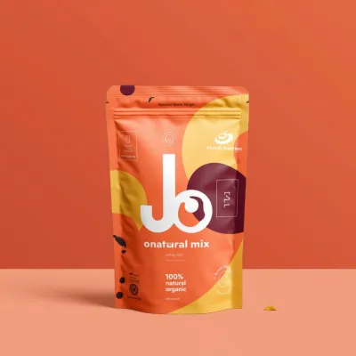 AI-Generated packaging for Food pouch in the Food and Snacks industry