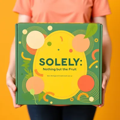 AI-Generated packaging for Mailer box