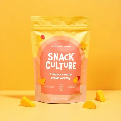 AI-Generated packaging for Food pouch