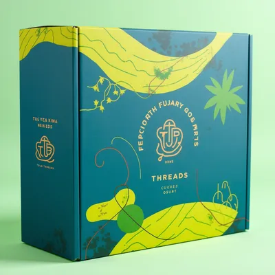 AI-Generated packaging for Mailer box