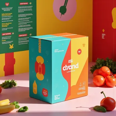 AI-Generated packaging for Shipping box