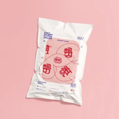 AI-Generated packaging for Plastic mailing bag