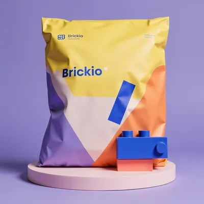AI-Generated packaging for Plastic mailing bag