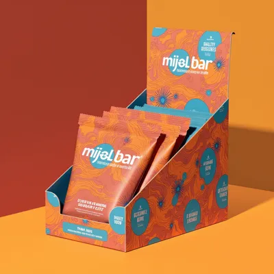 AI-Generated packaging for Shelf display box