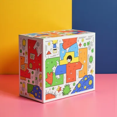 AI-Generated packaging for Shipping box