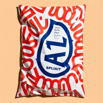 AI-Generated packaging for Plastic mailing bag