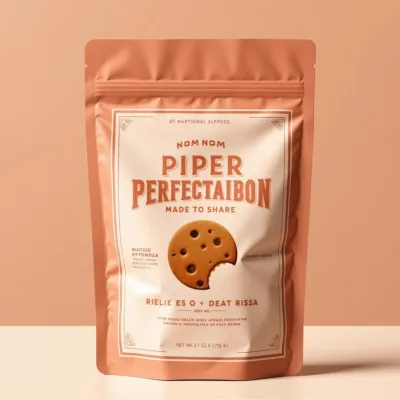 AI-Generated packaging for Food pouch