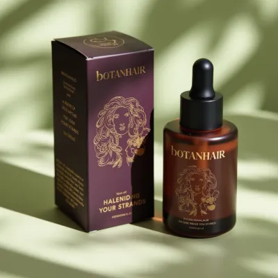 AI-Generated Dropper bottle packaging for Beauty and Personal Care