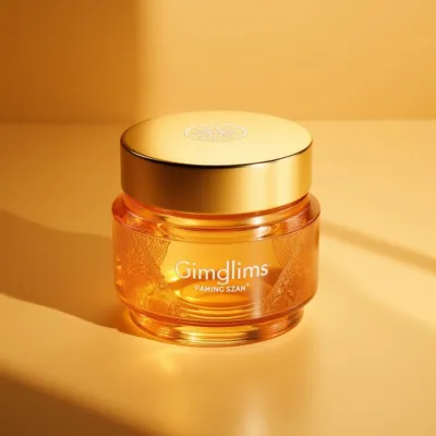 AI-Generated packaging for Food glass jar in the Beauty and Personal Care industry