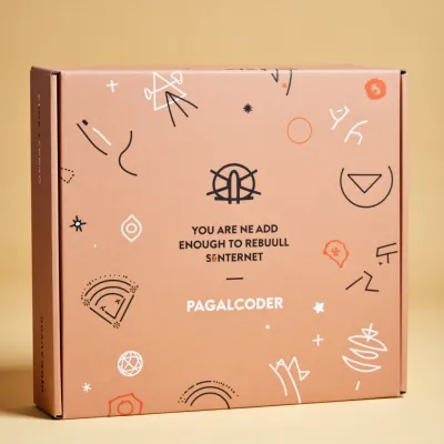 AI-Generated packaging for Mailer box