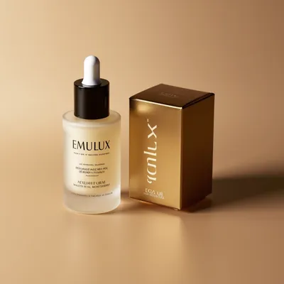 AI-Generated packaging for Dropper bottle