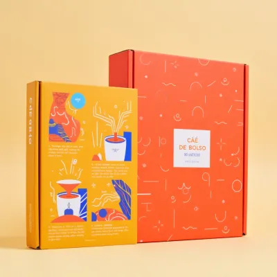 AI-Generated packaging for Mailer box