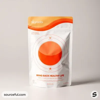 AI-Generated packaging for Food pouch