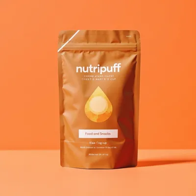 AI-Generated Food pouch packaging for Food and Snacks