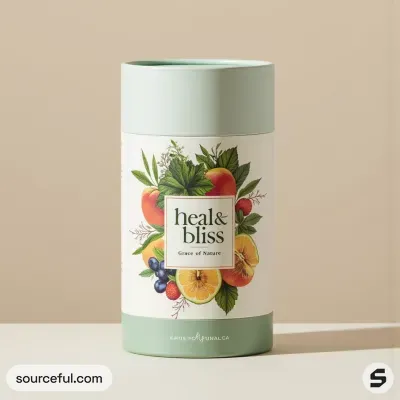 AI-Generated packaging for Tube in the Health and Wellness industry