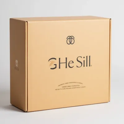 AI-Generated packaging for Mailer box